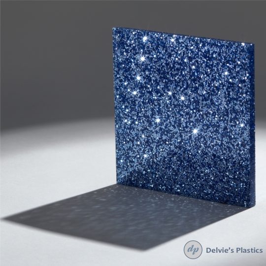 Galaxy Blue Glitter